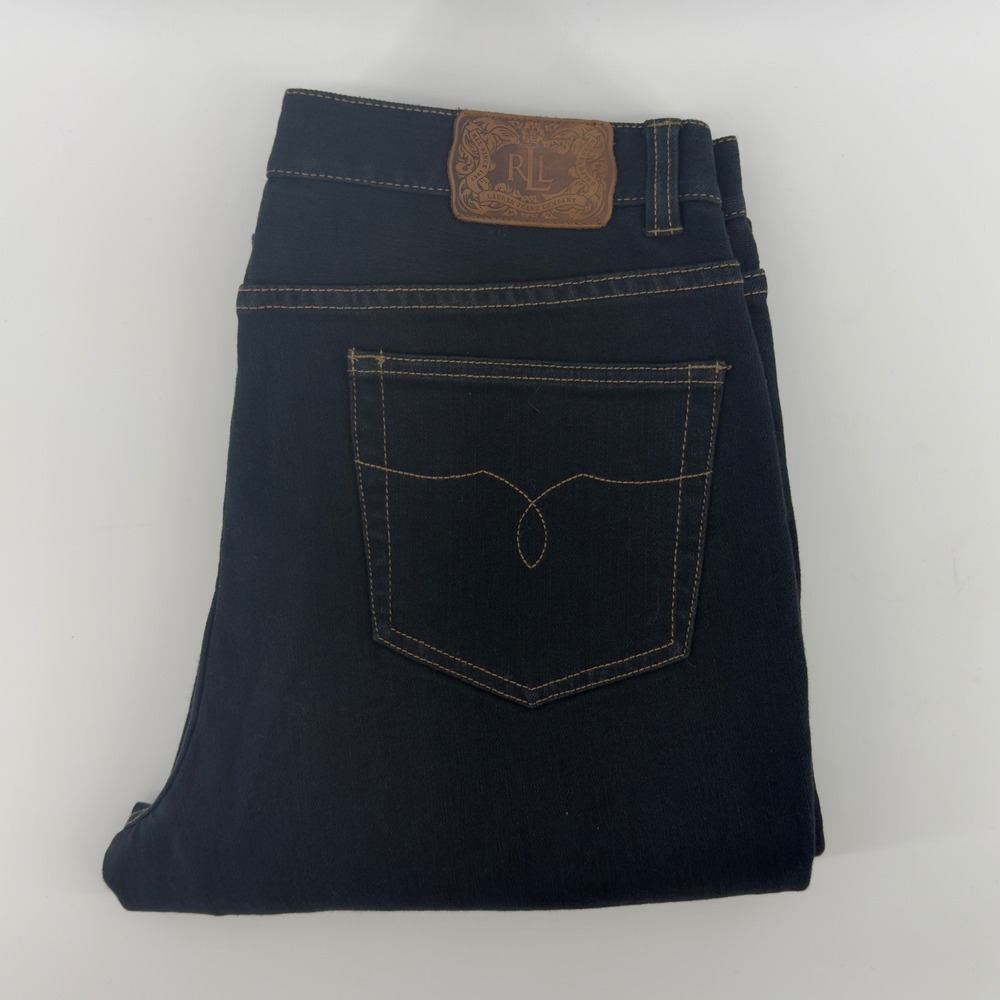 Lauren Jeans Co Premium Women‎ Dark Wash Bootcut Jeans Size 10